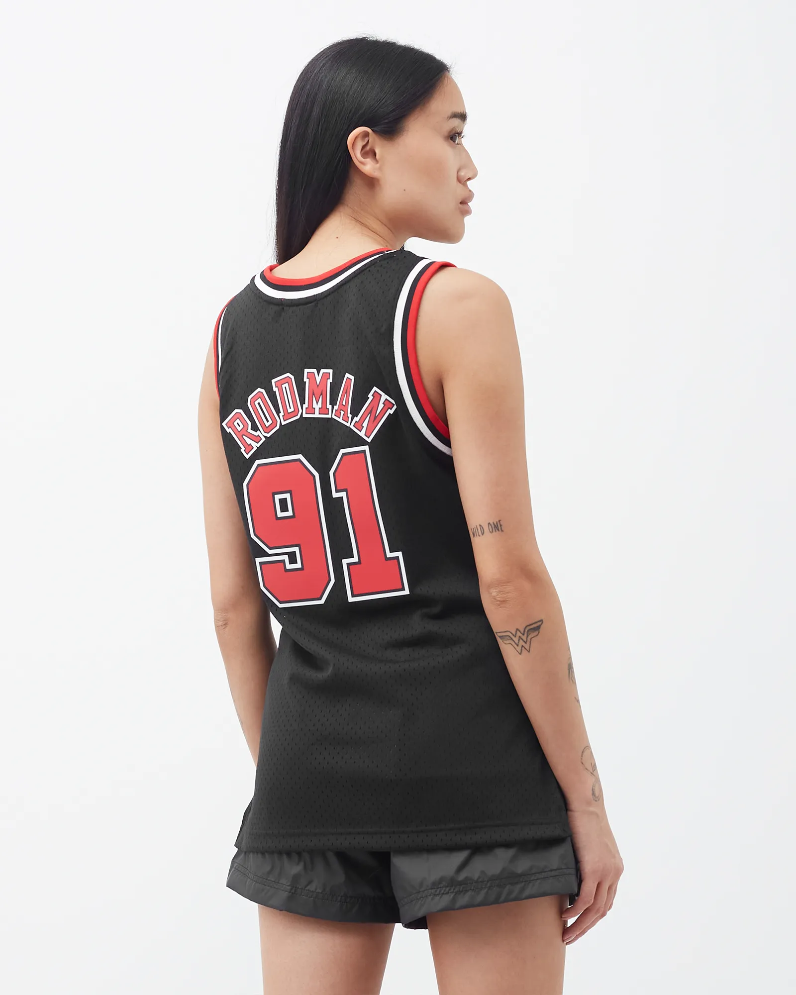 Mitchell & Ness NBA Women's Swingman Jersey Chicago Bulls 1997-98 Dennis Rodman #91