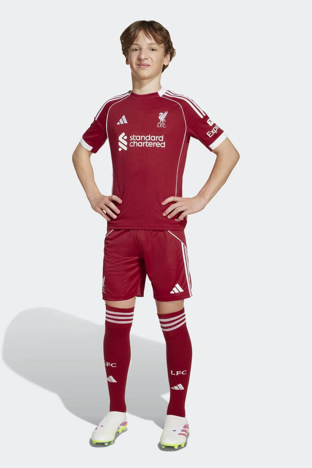 adidas Performance Junior Liverpool FC voetbalshort Thuis