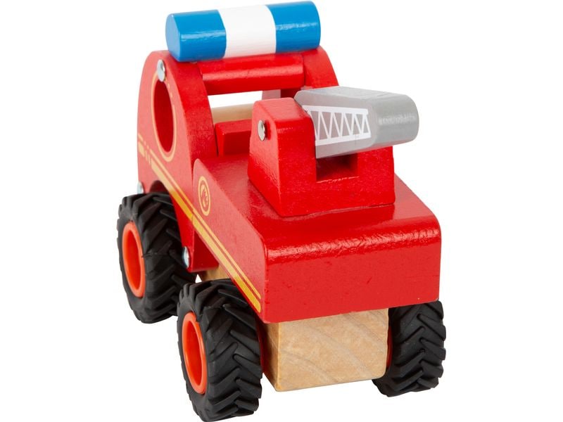 small foot Feuerwehrfahrzeug Kompaktes Feuerwehrfahrzeug aus Holz