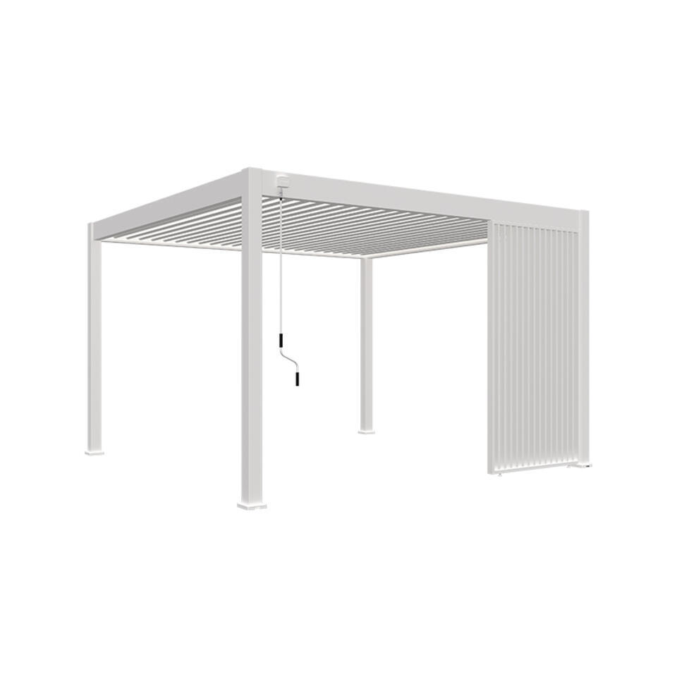 Orion verticaal louvre shutter paneel 1,3 meter wit