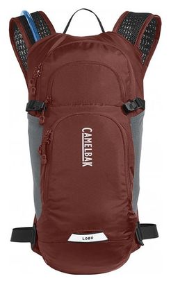 Sac d'hydratation Camelbak Lobo 9L   poche à eau 2L Rouge brique / Noir