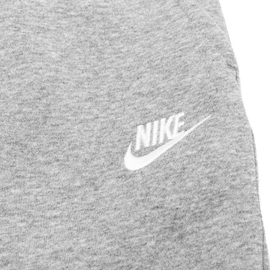 Nike Bas de Survêtement NSW Club Fleece - Gris/Blanc Enfant