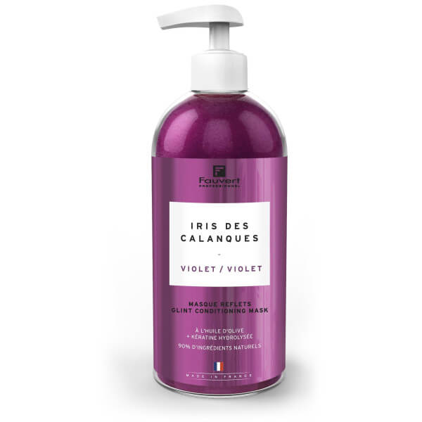 Masque pigmenté reflet violet Iris des calanques Fauvert Professionnel 500ML