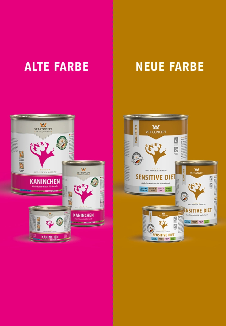Hundemenü Sensitive Diet Kaninchen