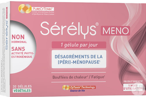 Sérélys Meno Ménopause Périménopause Bouffées De Chaleur Fatigue 30 Gélules