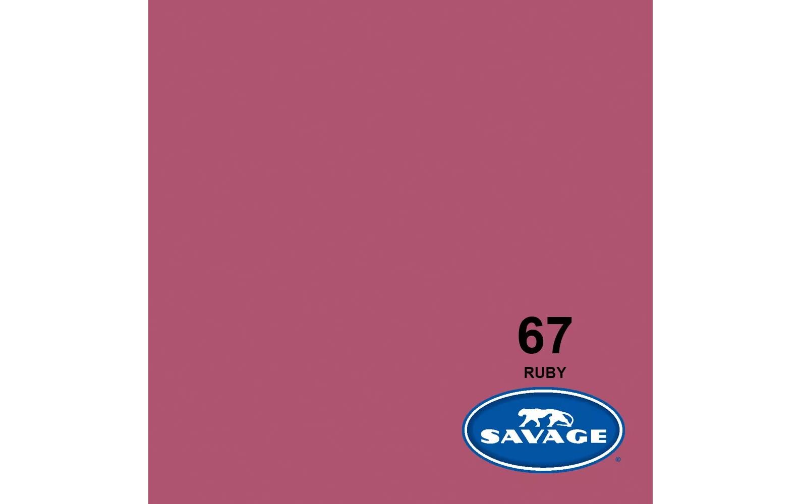 Hintergrund Papier 2.72 x 11m Ruby<br>Das Hintergrundpapier von Savage
