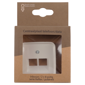 Busch-Jaeger Reflex SI Centraalplaat UTP Wit