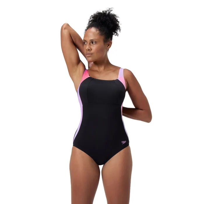 Speedo ECO Lunalustre Printed Shaping Badpak Dames