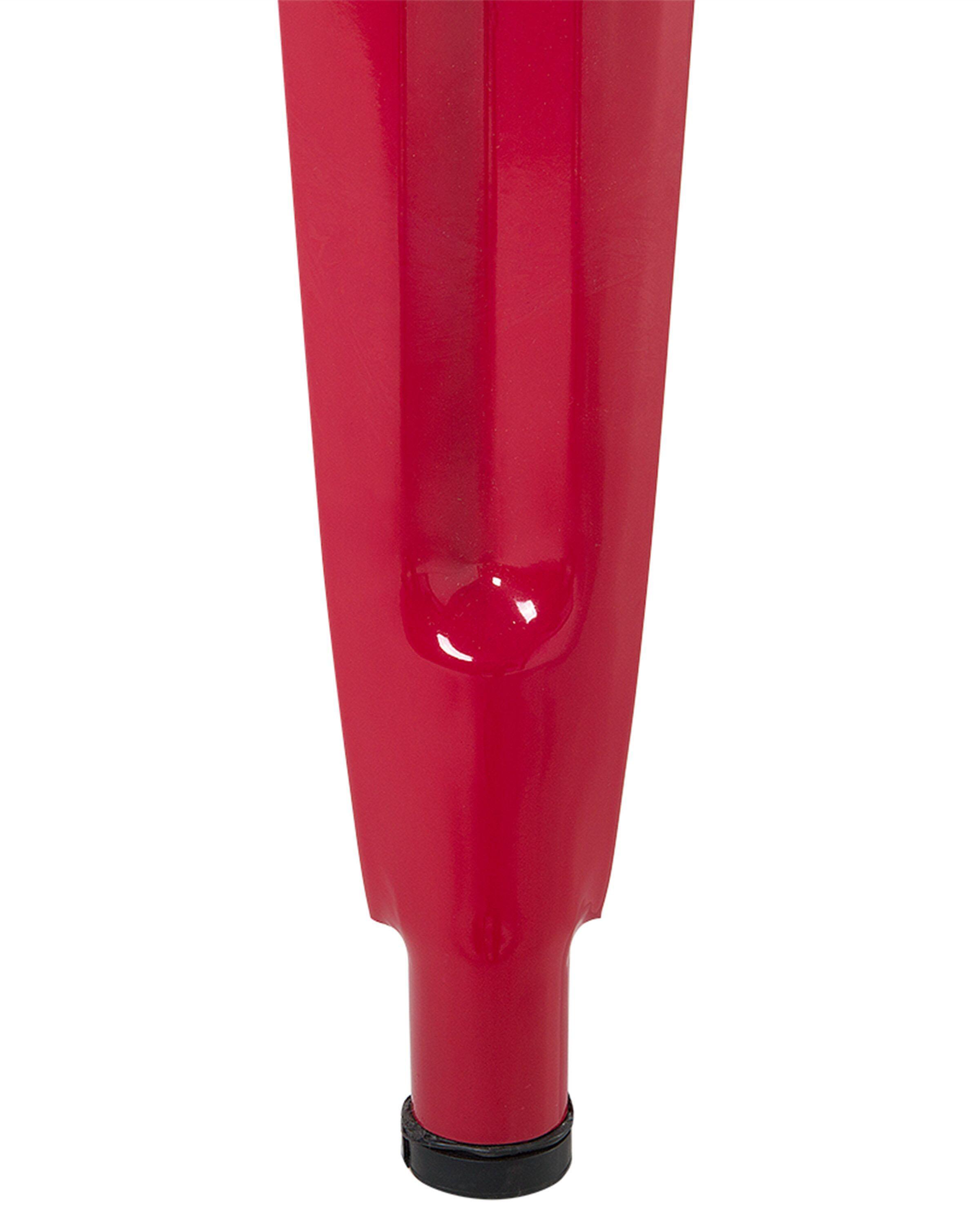 Set van 2 barkrukken CABRILLO Metaal Rood
