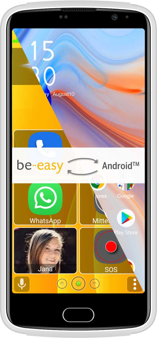 Beafon Smartphone »M7 Lite 4G Senior« Weiss
