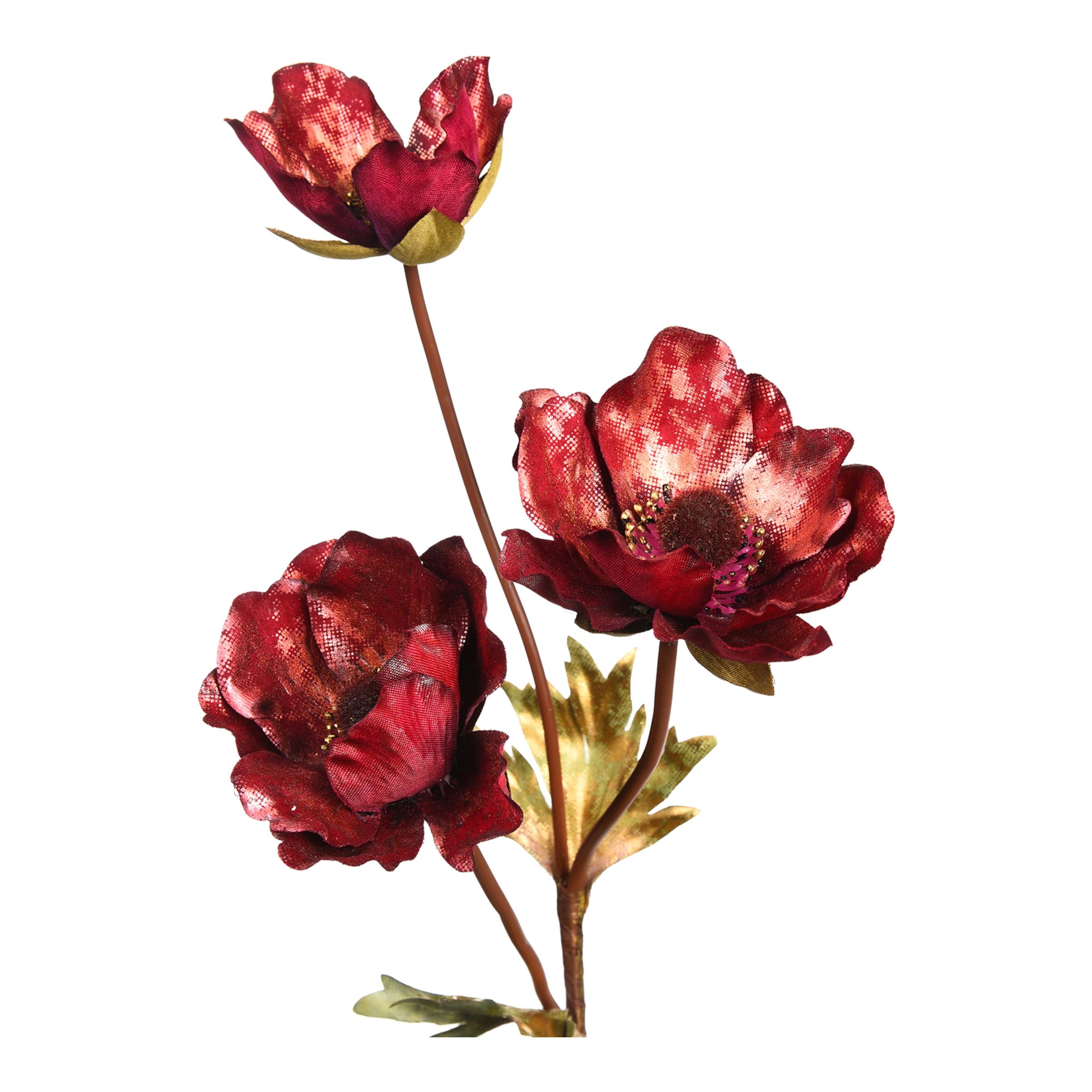 dunkel rot, L 56 cm