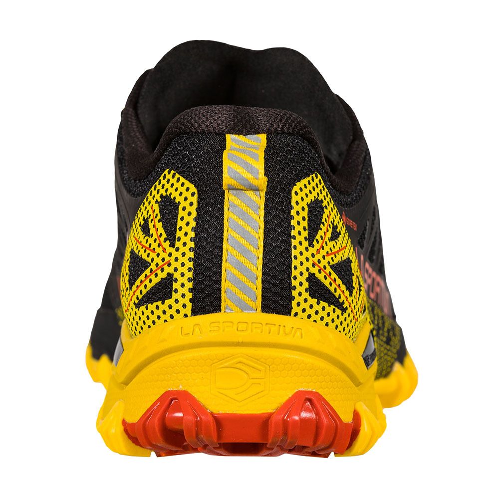 La Sportiva BUSHIDO II GTX - Chaussures trail Homme black/yellow