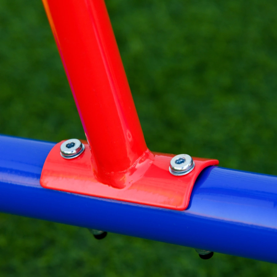 Outsunny Kinderwippe mit 360° Drehfunktion bunt