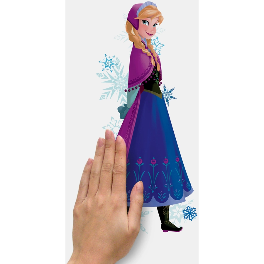 Room Mates  Frozen Anna, Elsa & Olaf mit Schneeflocken Mehrfarbig
