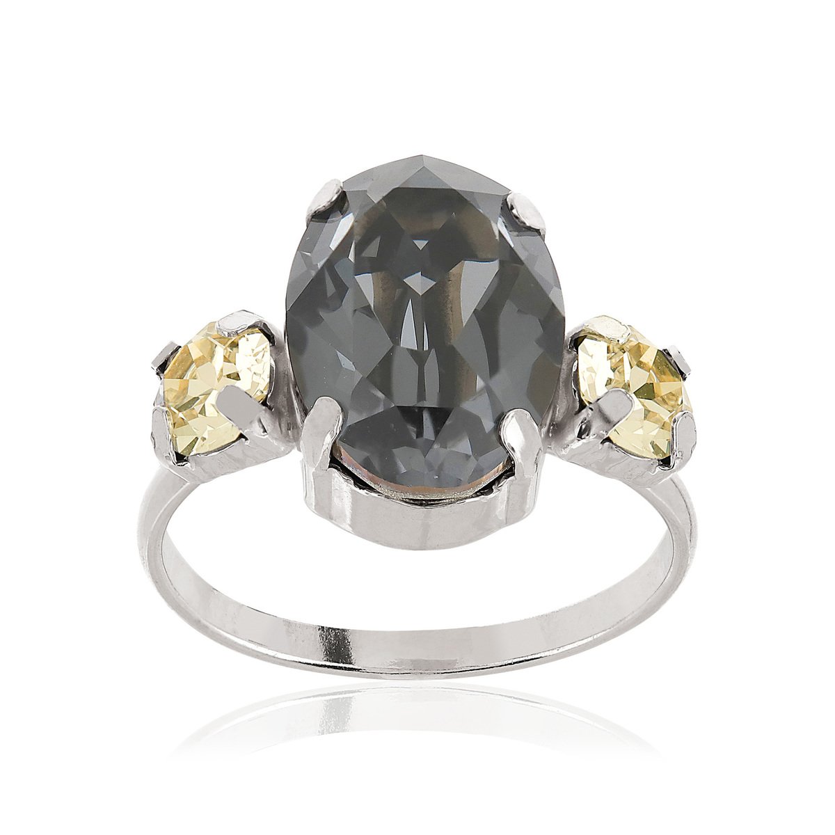 Bague argent 925 cristaux