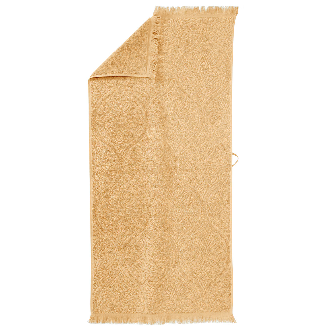 My Home Handtuch mit Jacquard-Muster gelb