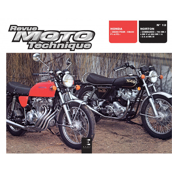 Etai - RMT 12 HONDA CB 350-400 et NORTON COMMANDO MK 750-850