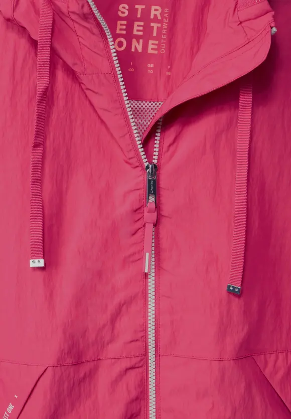 Moderner Windbreaker - joyful pink