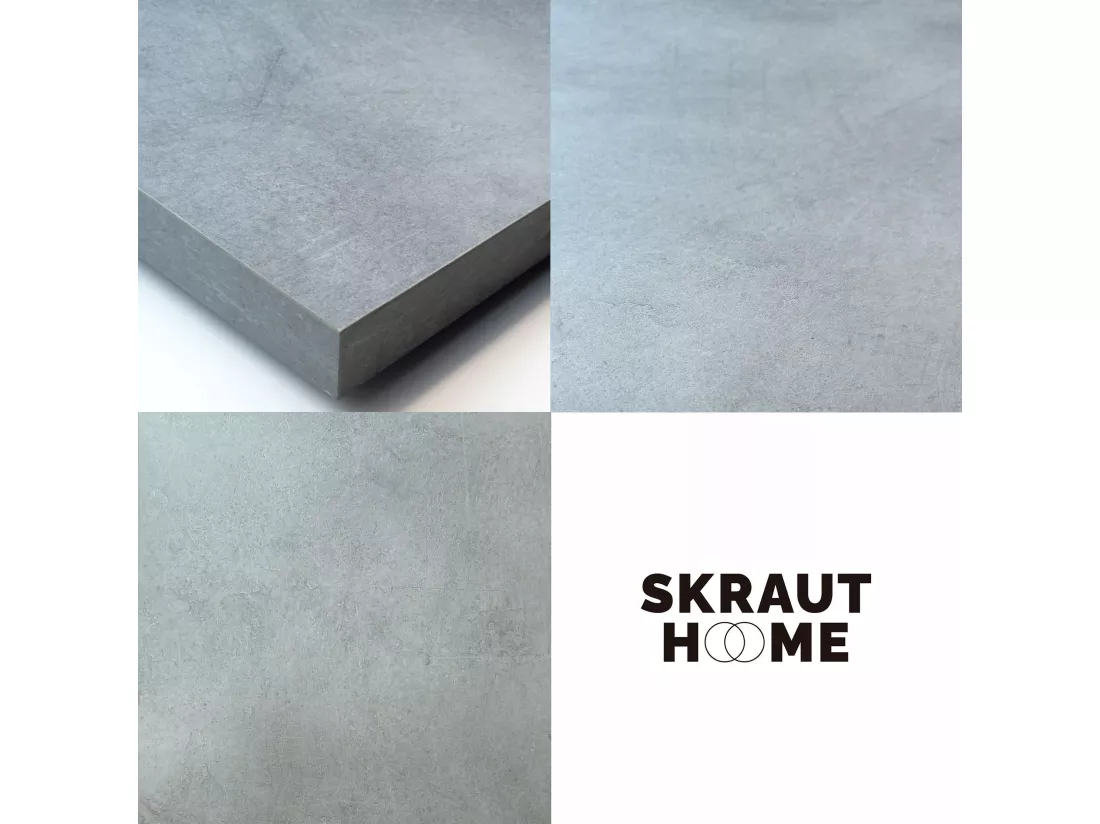 Tête de lit, 214x70x3 cm, Lit 120,135,140,150,160 cm, Panneaux Muraux, Ciment
