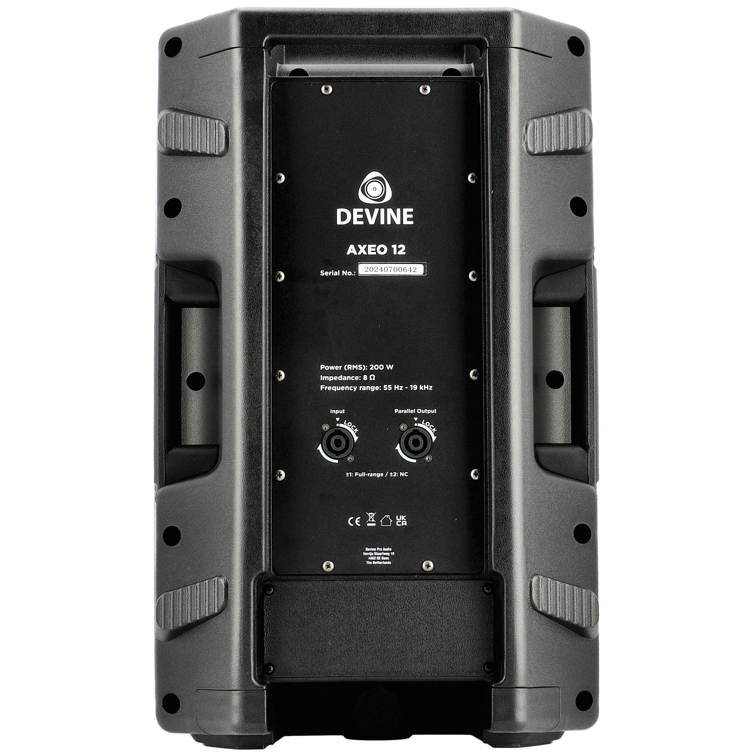 Devine Axeo 12 passieve 12 inch fullrange speaker