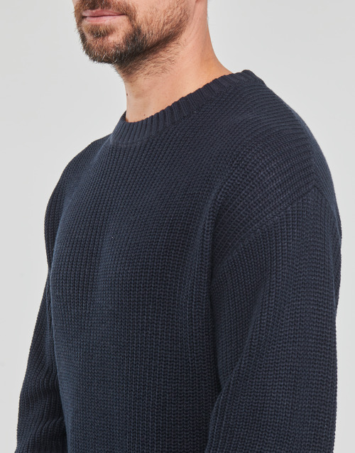 Jack & Jones - JORBRINK KNIT CREW NECK - Marine