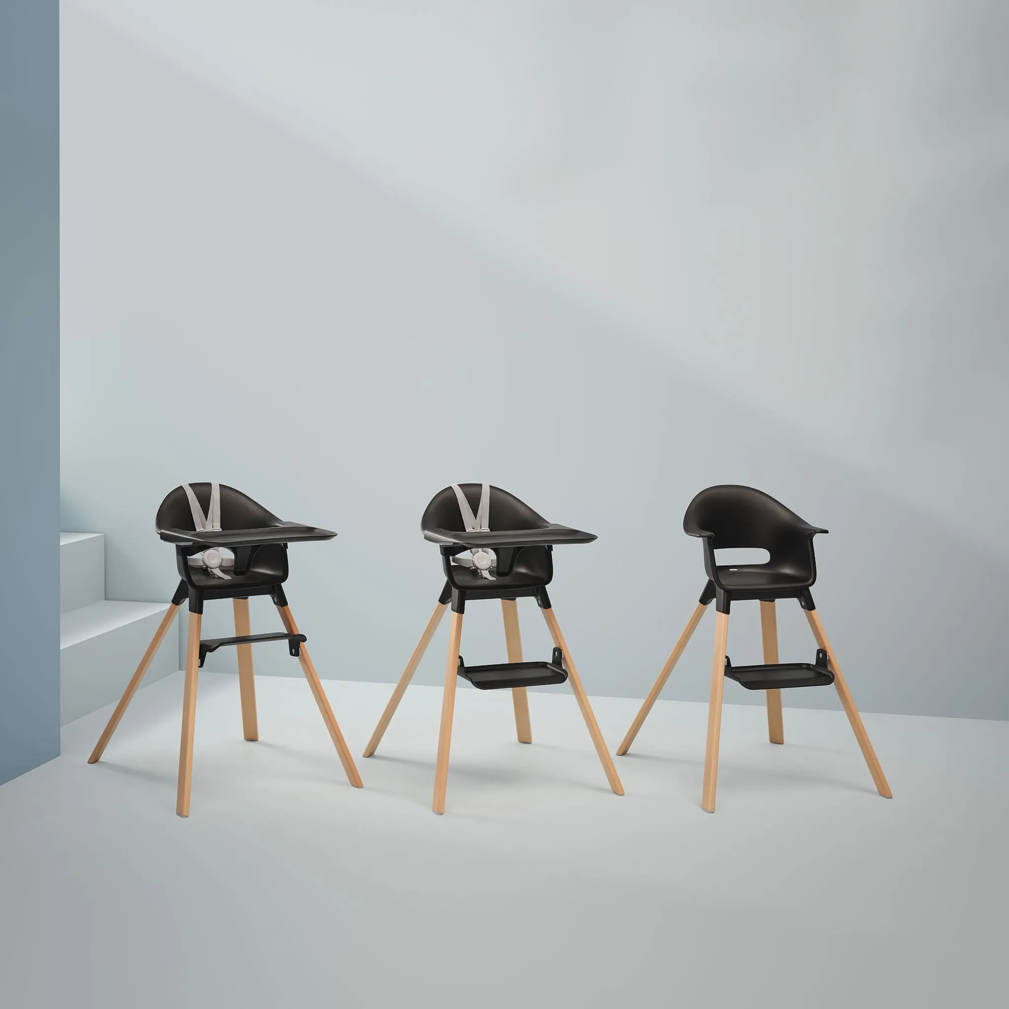 Stokke Chaise Haute Clikk - Noir