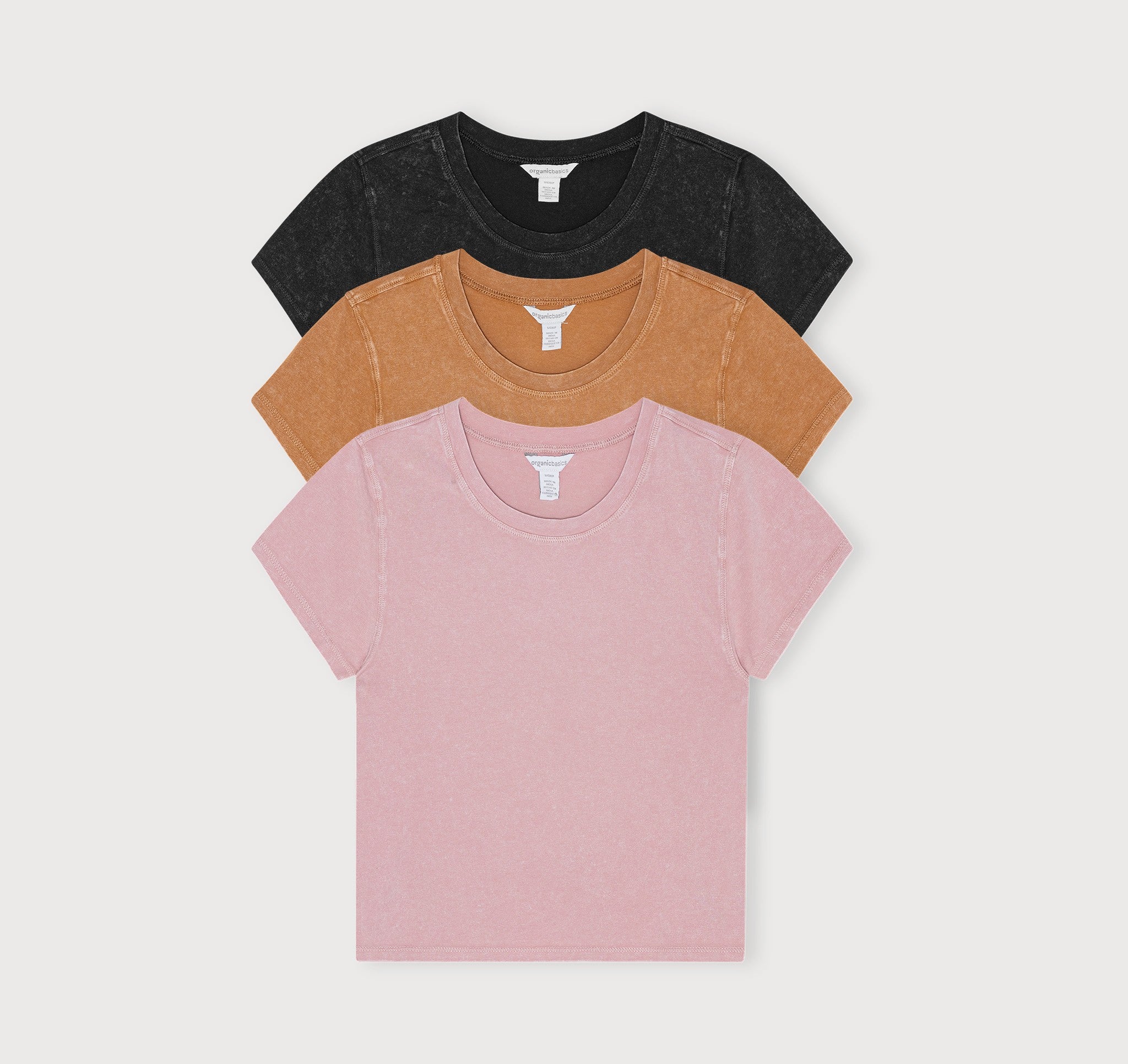 ORGANIC COTTON<br>Core Baby Tee 3-pack