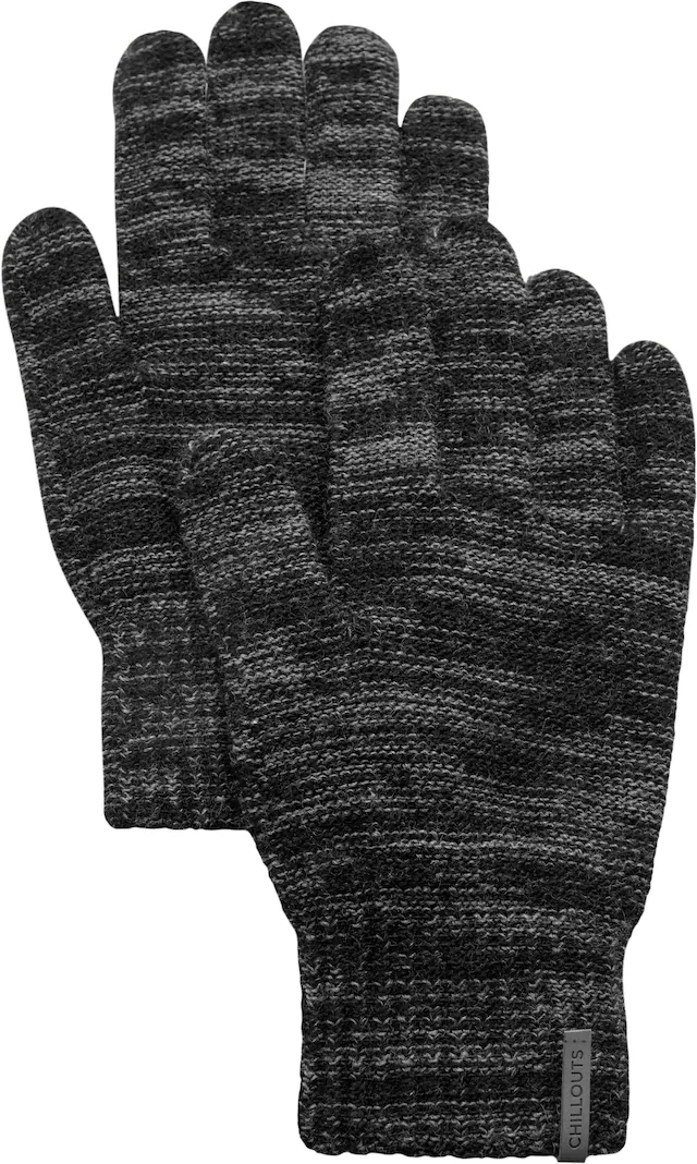 chillouts Strickhandschuhe , dunkle, warme Strickhandschuhe mit elastischem Bündchen