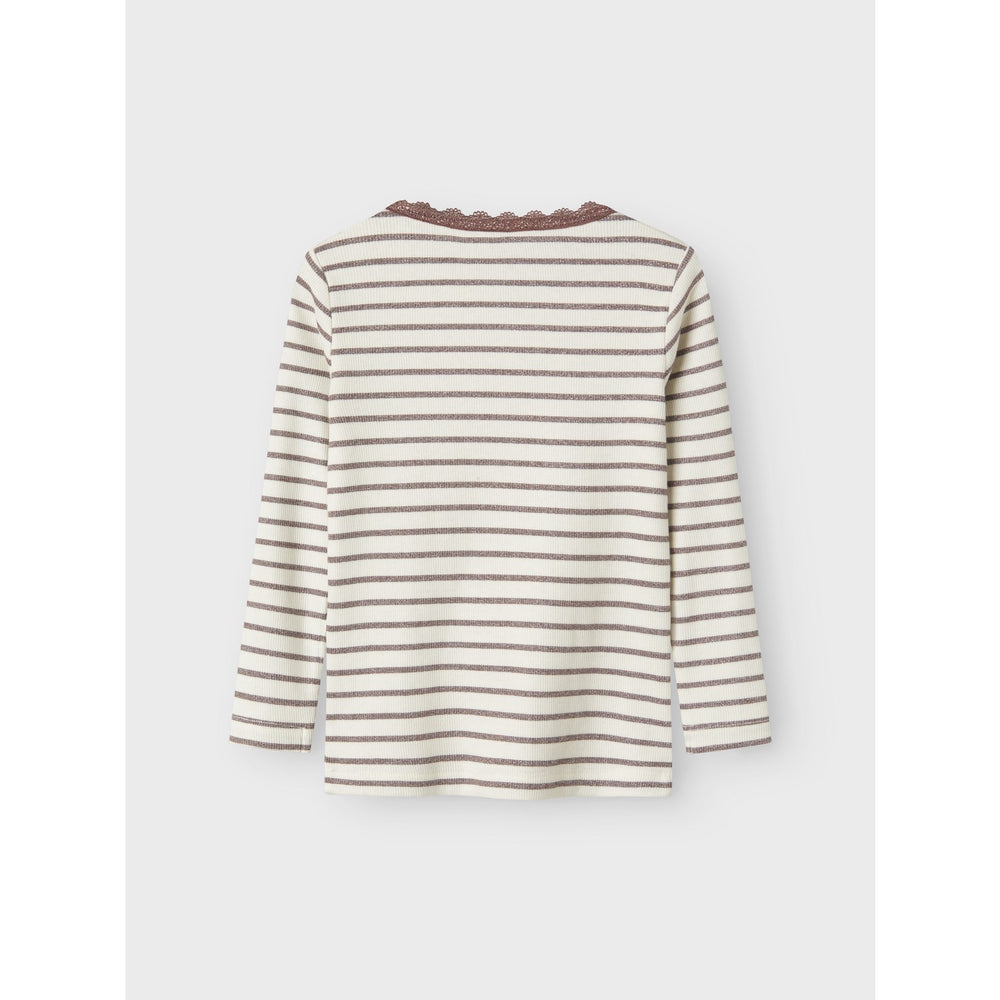 Køb Name It Peppercorn Nmfnette Slim Ls Top