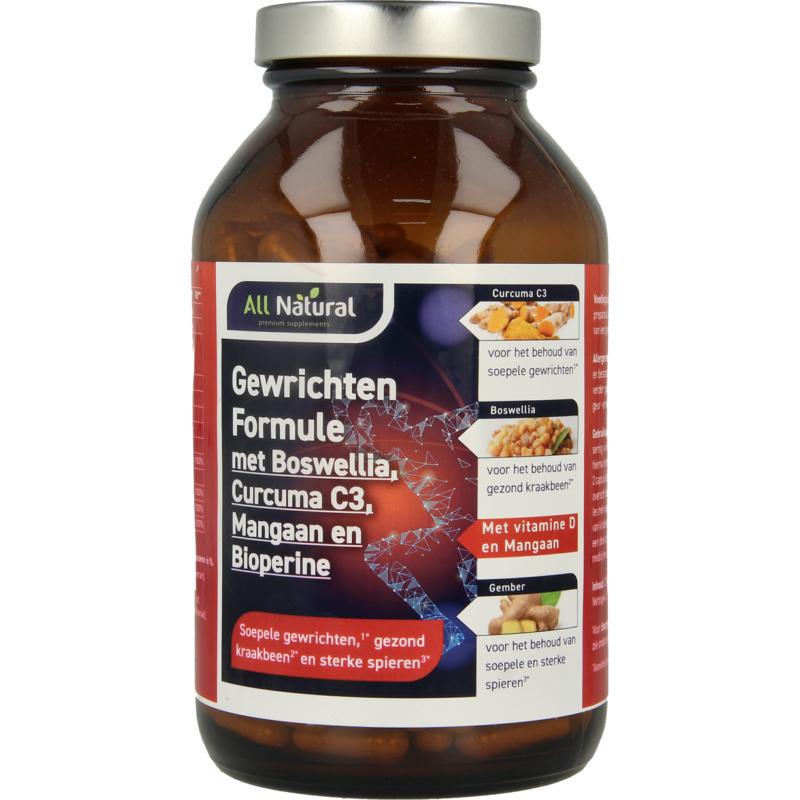 All Natural Gewrichten formule (228 vega capsules)