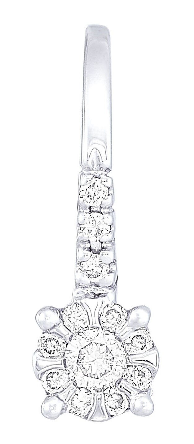 Exquisite Ohrringe mit 24 Brillanten