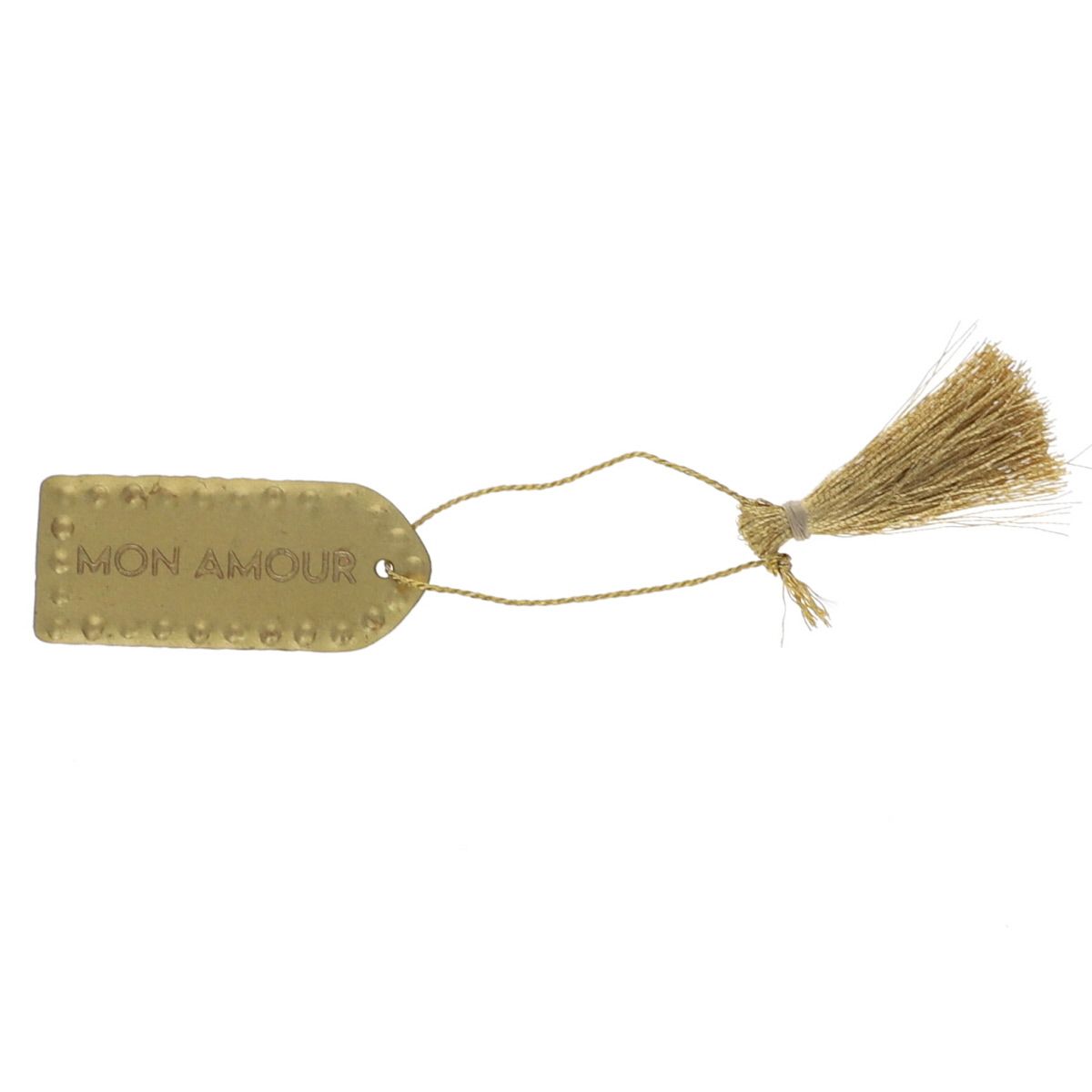 Petite plaque laiton 