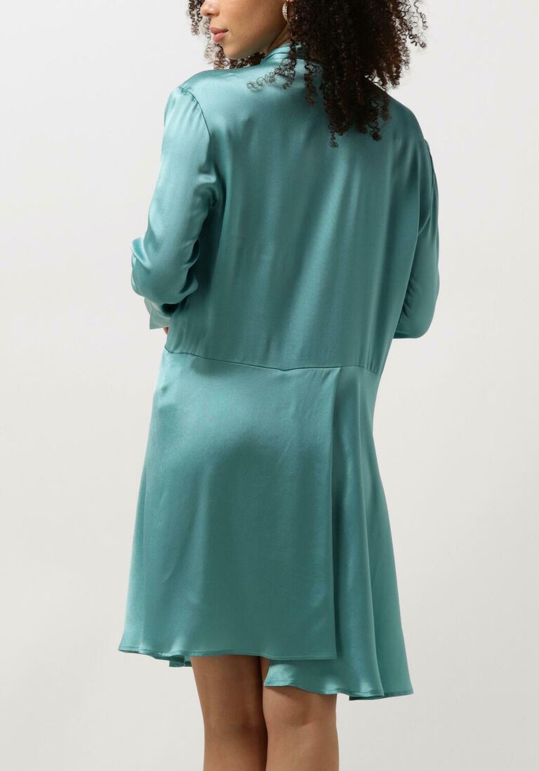 lichtblauwe semicouture mini jurk maya dress