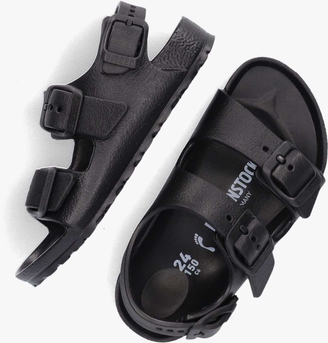 BIRKENSTOCK zwarte birkenstock sandalen milano eva