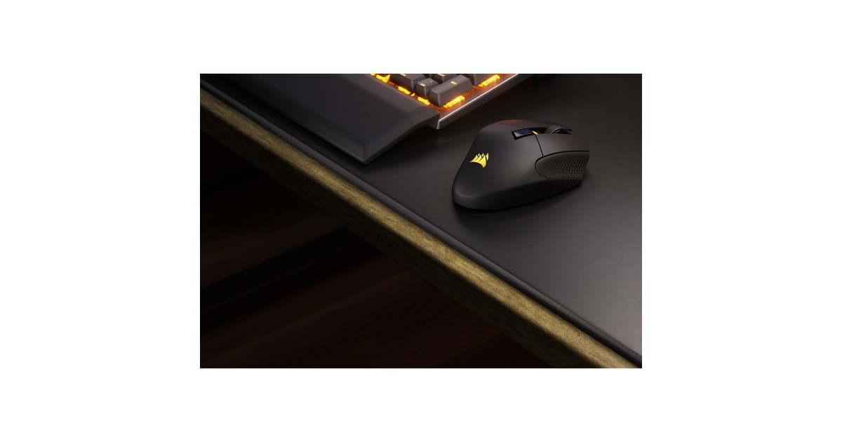CorsairScimitar Elite Wireless MMO-gamingmuis  (Zwart, 100 - 26.000 dpi, USB 2.0 | 2,4 GHz | Bluetooth | RGB)