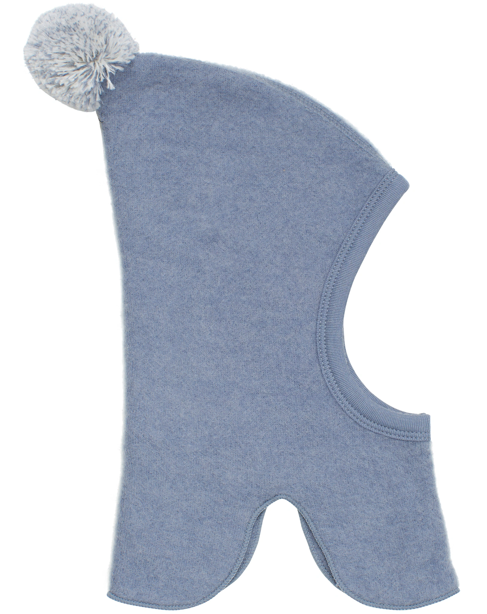 Woll-Schlupfmütze BALACLAVA SOFT in flint stone