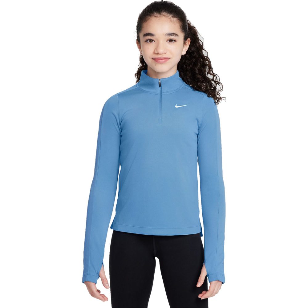 Nike Dri-Fit Longsleeve Mädchen blue beyond
