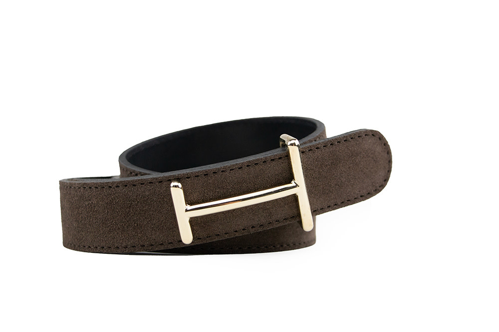 HAN Riem Liliana Donkerbruin Suede