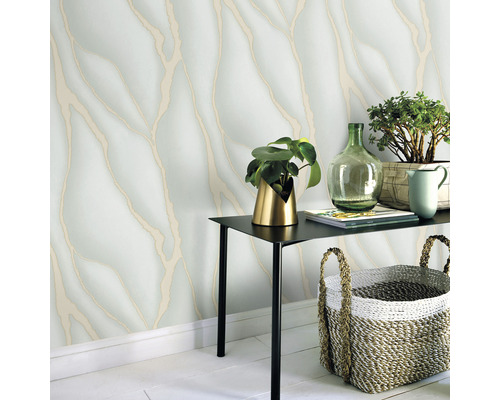 Vliesbehang 10345-07 Elle Decoration 3 Steenlook Groen