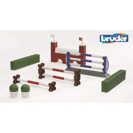 BRUDER® 62532 bworld Pferde Springhindernisse