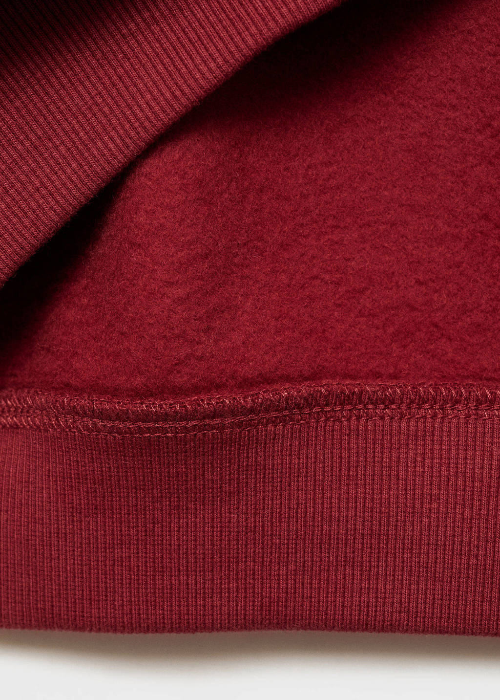 Mango Kids sweater donkerrood