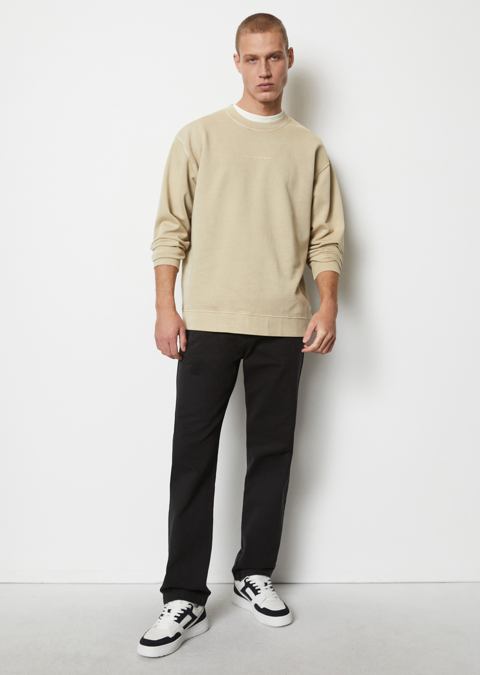 Sweatshirt relaxed aus reiner Bio-Baumwolle
