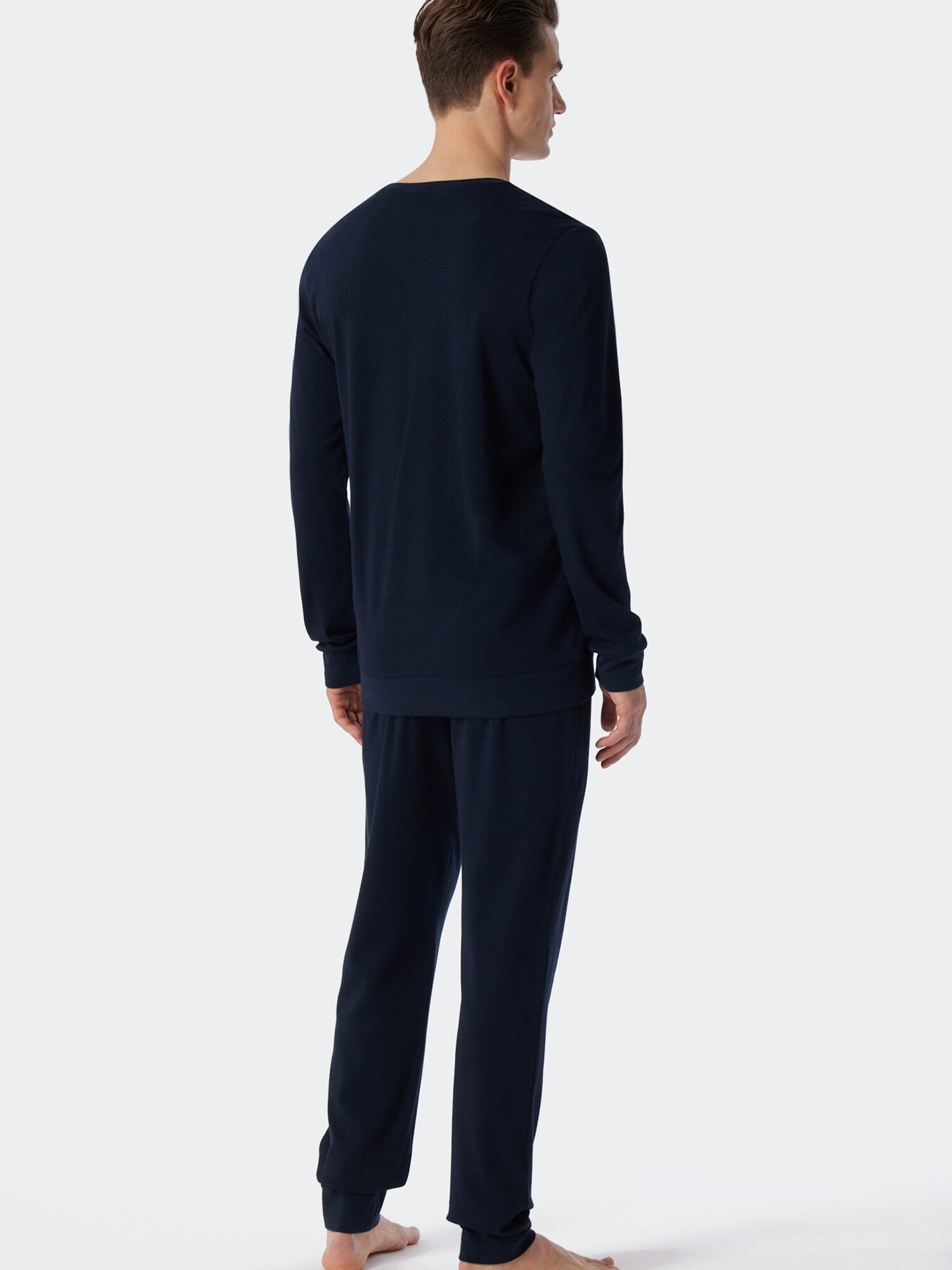 Schiesser Herren Schlafanzug Fine Interlock