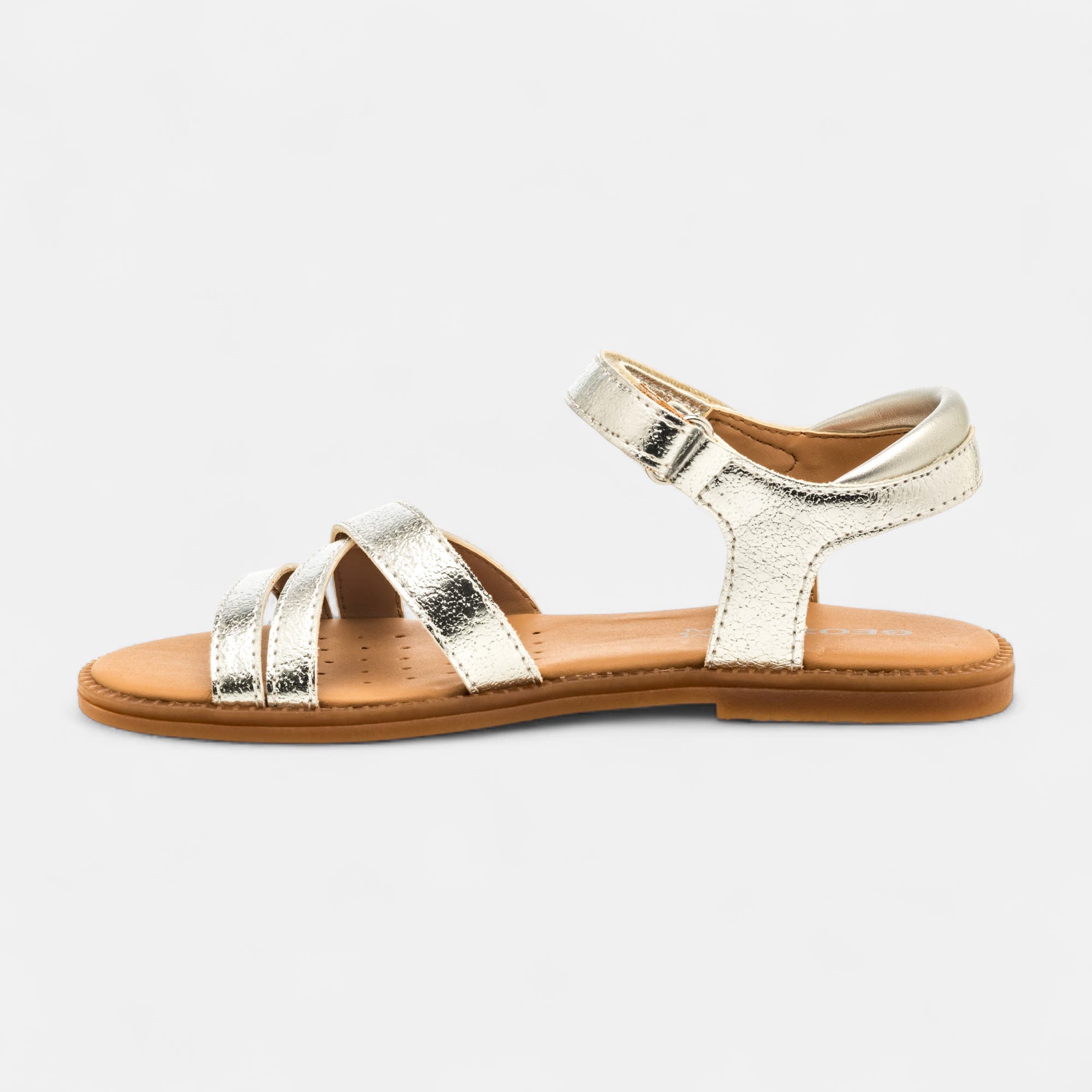 Nu-pieds Fille argent