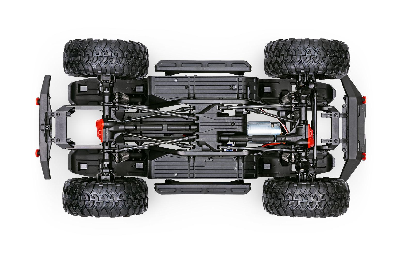 Scale Crawler TRX-4 Sport High Trail Rot, ARTR 1:10<br>Rockcrawler mit Portalachsen und extra hoher Bodenfreiheit