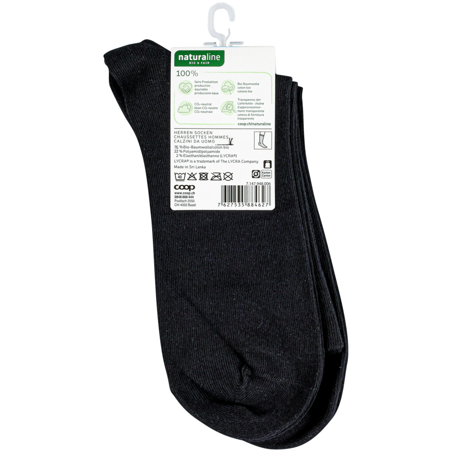 Men's socks Relax Duo schwarz