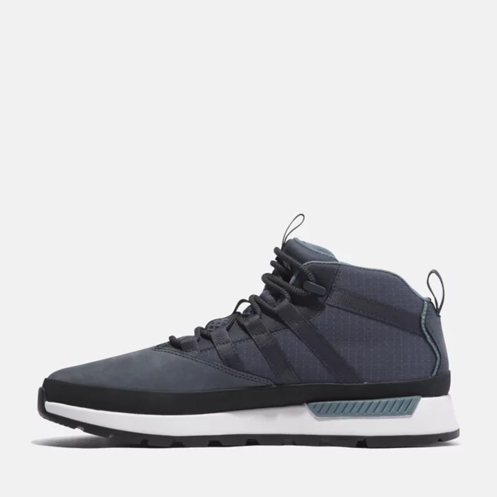 Baskets à lacets Euro Trekker pour homme en bleu marine