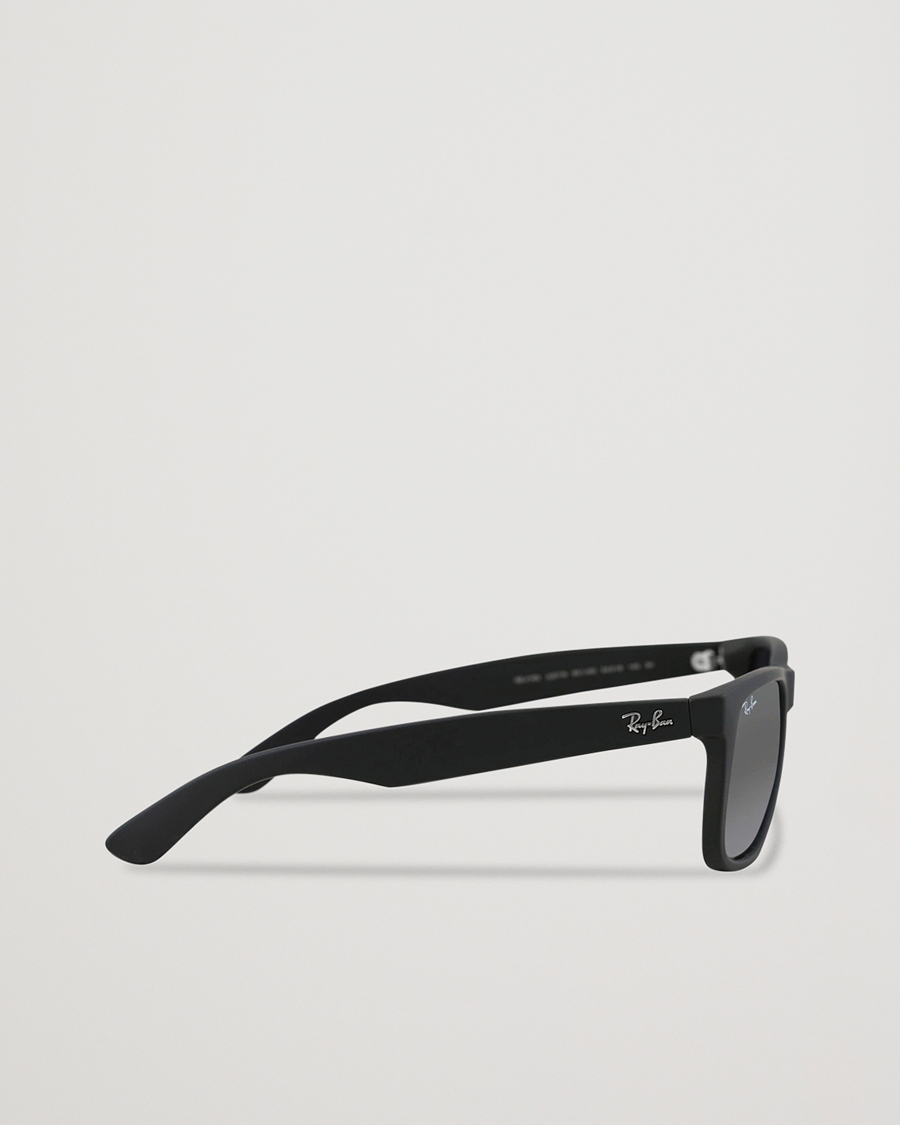Ray-Ban 0RB4165 Justin Sunglasses Matte Black