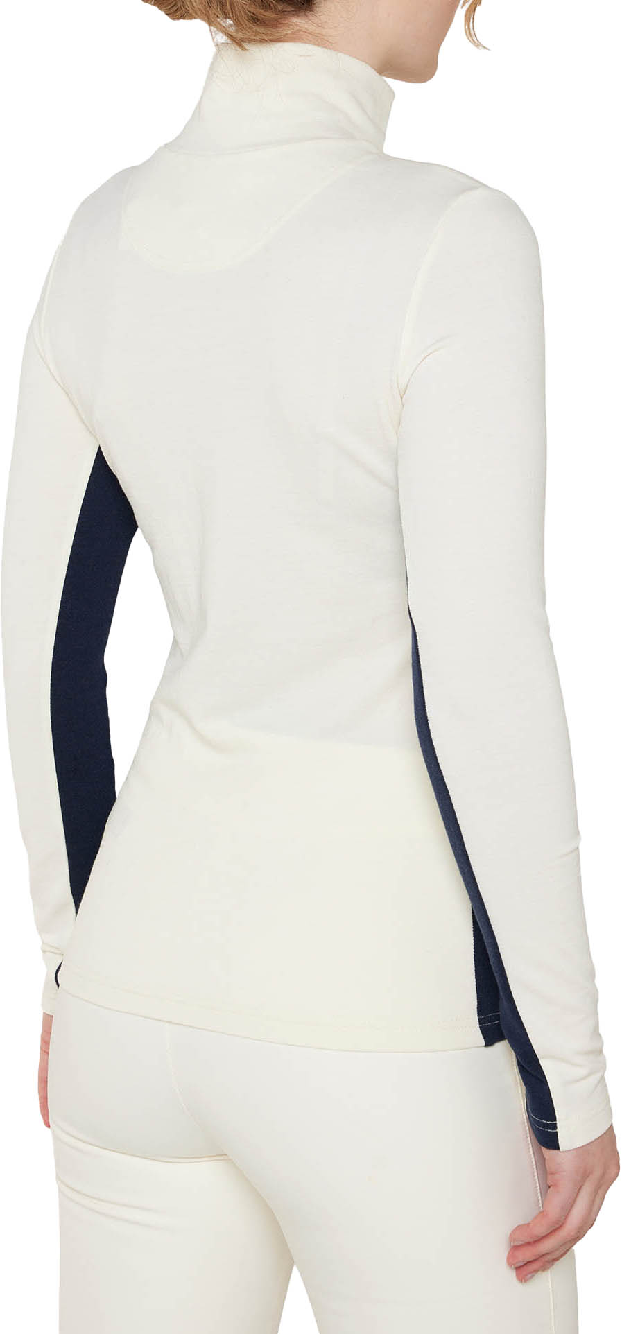Ski 1/4-Zip Dame Off White