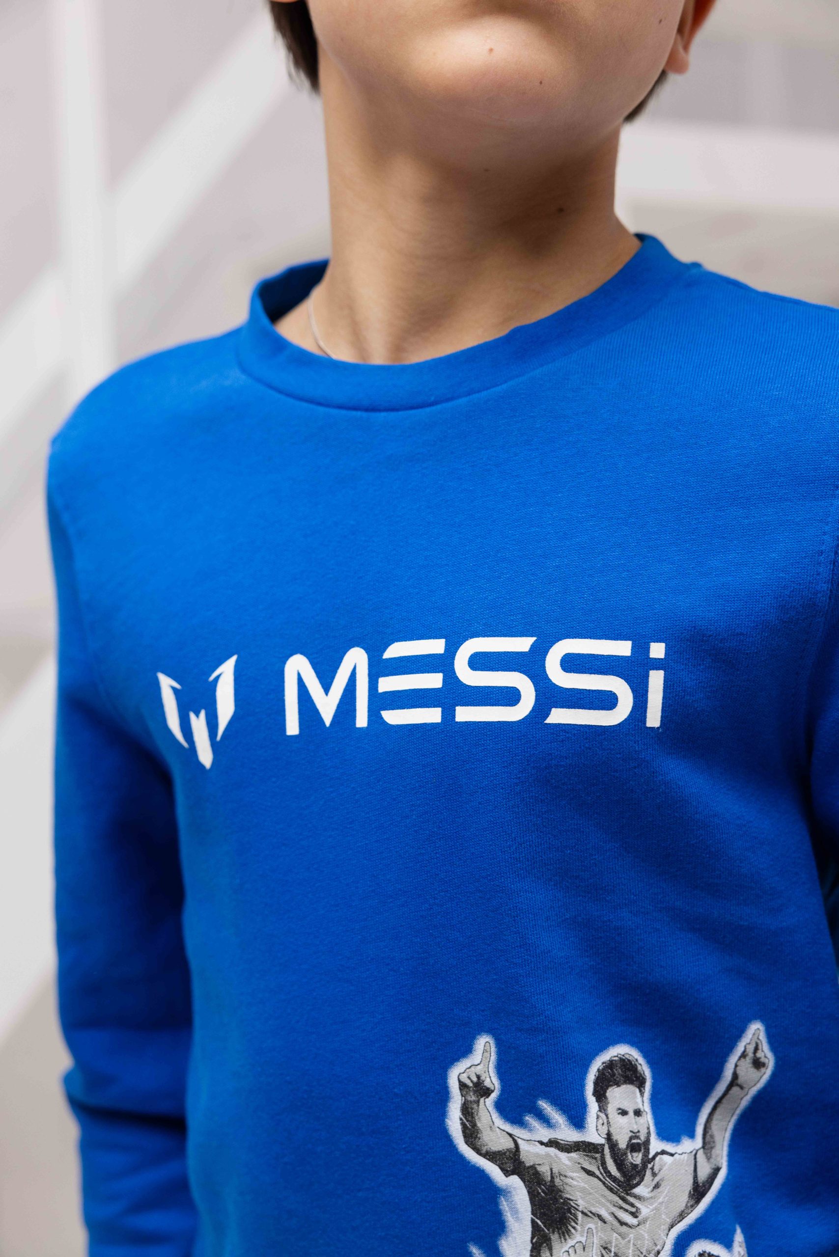 Vingino X Messi Celebration Sweater Kids Blauw
